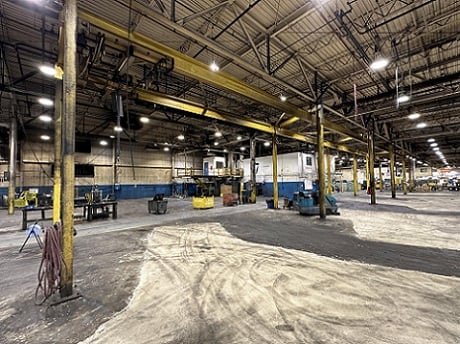 3 Ton, Budgit overhead free standing crane system, 14' wide x 130' long - Image 2