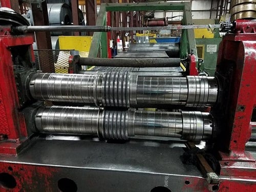 48" Paxson, slitting line components, 22000 lb. capacity, R to L - Image 2