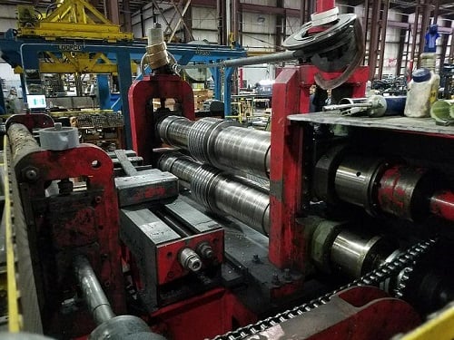48" Paxson, slitting line components, 22000 lb. capacity, R to L - Image 7