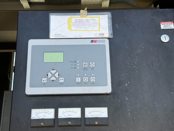250 KW MTU #DS00250D6SPAH1574, diesel generator set, 120/208 Volts, 3-phase, 1800 RPM, 256 hours, MTU 6R1600 - Image 3