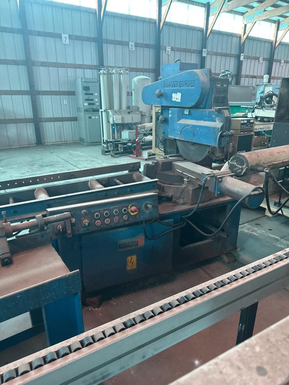 6.25" Trennjaeger #VC400HA, heavy duty industrial steel cut off saw, S/N GF113 - Image 2