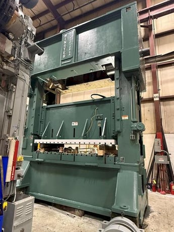 400 Ton, Minster #E2-400-108-54 Hevi-Stamper progressive die metal stamping press, 14" stroke, 40" Shut - Image 3