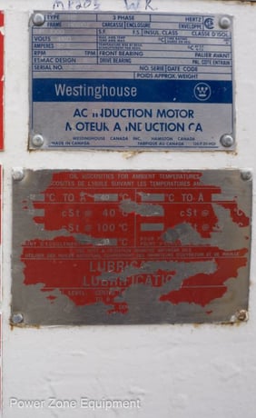 1000 HP 3512 RPM Westinghouse, Frame H6810Z, TEPV, 4160 Volts - Image 3