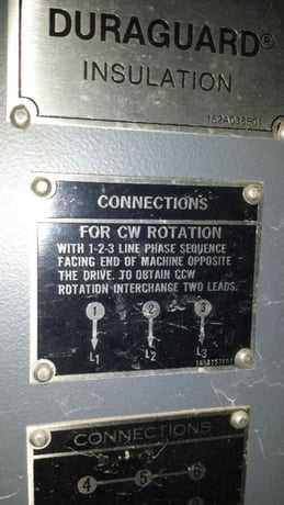 3000 HP 1782 RPM General Electric 8415942401, Frame 8411, weather protected enclosure type 2, 2300 Volts - Image 4