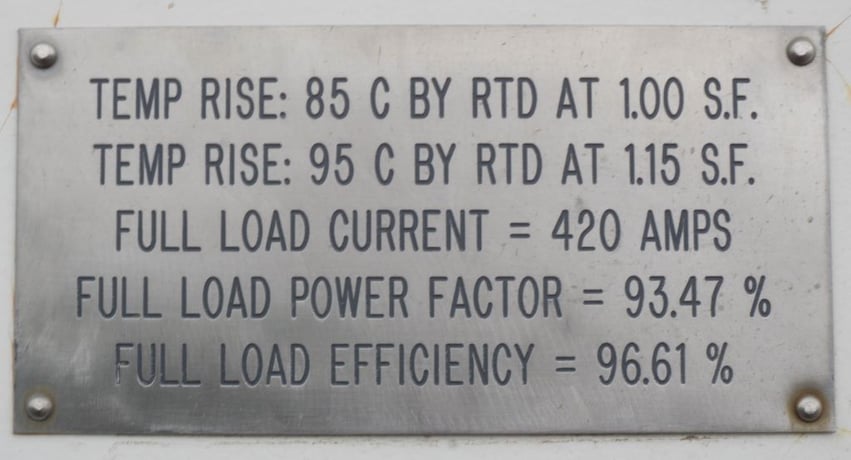3500 HP 3584 RPM Teco Westinghouse, Frame 5612, weather protected enclosure type 2, 4000 Volts - Image 6