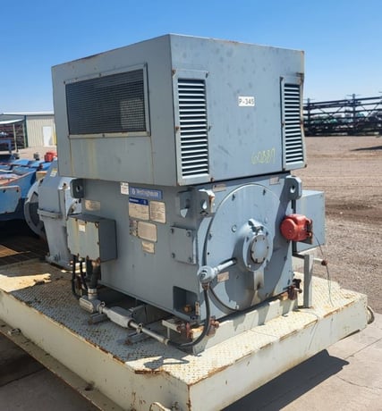 500 HP 1188 RPM Teco Westinghouse, Frame 3509, weather protected enclosure type 2, 4160 Volts - Image 1