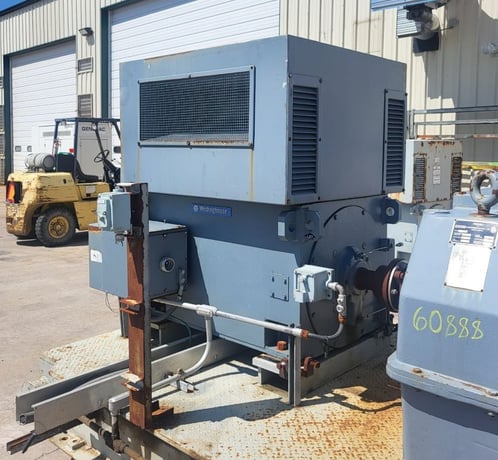 500 HP 1188 RPM Teco Westinghouse, Frame 3509, weather protected enclosure type 2, 4160 Volts - Image 2