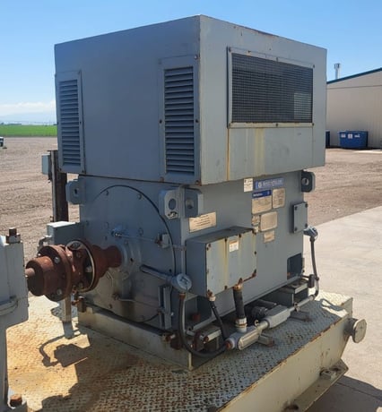 500 HP 1188 RPM Teco Westinghouse, Frame 3509, weather protected enclosure type 2, 4160 Volts - Image 3