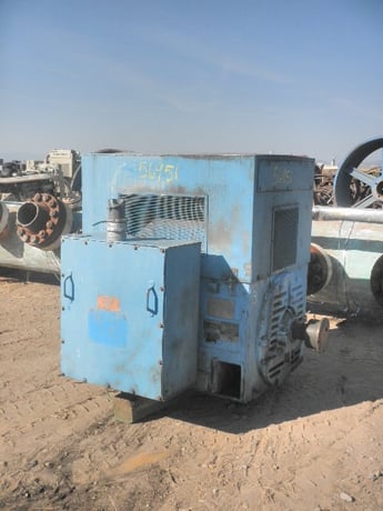 600 HP 1775 RPM General Electric 5K821044A17, Frame 8210S, 1.15 service factor, 2300 Volts - Image 1