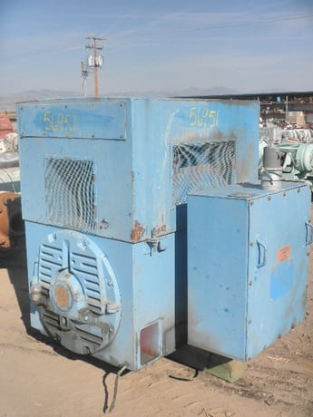 600 HP 1775 RPM General Electric 5K821044A17, Frame 8210S, 1.15 service factor, 2300 Volts - Image 2