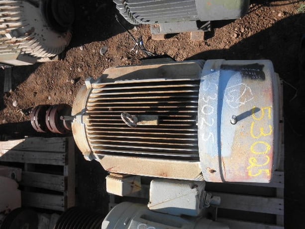 75 HP 1185 RPM Siemens, Frame 444T, TEFC, 460 Volts - Image 4