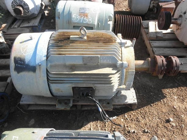 75 HP 1185 RPM Siemens, Frame 444T, TEFC, 460 Volts - Image 7