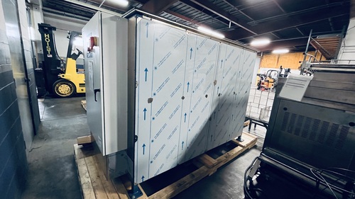 SharperTek #SH8000-400G, 40KHz ultrasonic cleaning tank, (2) 36" W x 56" L x 45" H tanks, 2021 - Image 2