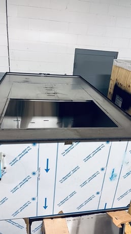 SharperTek #SH8000-400G, 40KHz ultrasonic cleaning tank, (2) 36" W x 56" L x 45" H tanks, 2021 - Image 10