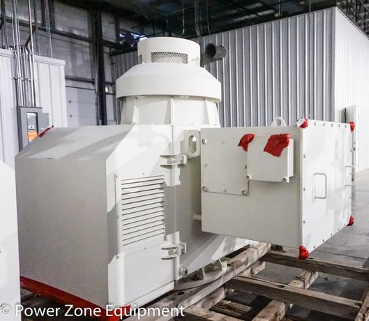 700 HP 1780 RPM Teco Westinghouse, Frame 400A, weather protected enclosure type 2, 4160 Volts, unused surplus - Image 2