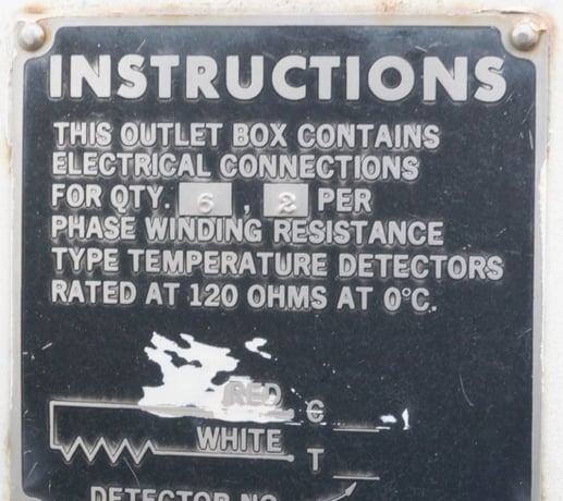 300 HP 885 RPM U.S. Motors, Frame 5810P, 1.15 service factor, 4000 Volts - Image 9