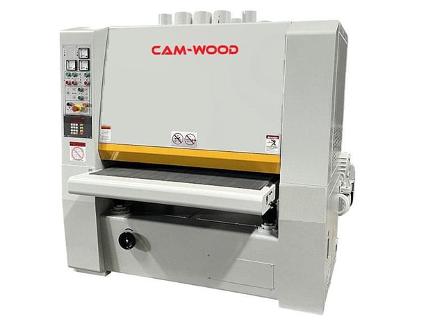 52" Cam-Wood #WS-NDA-1300, 3-Head Planer Sander, 52" width x 6.25" thick x 21" min. length Work capacity, 52" - Image 1