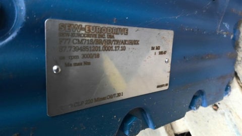 3000 RPM, Sew F77 CM71S/BR/FR/TF/AK1H/KK Gear Motor, 400 Volts - Image 7