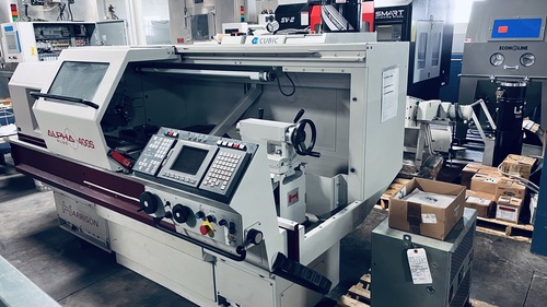 16"/23" x 50" Harrison #Alpha-400S, engine lathe, 10" 3-jaw chuck, 2.1" bore, D1-6, GE Fanuc 21iTA - Image 1