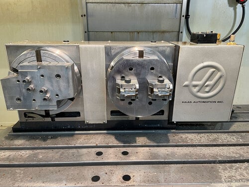 8.3" Haas #HRT210-2, 4-Axis rotary table, 2007 - Image 1