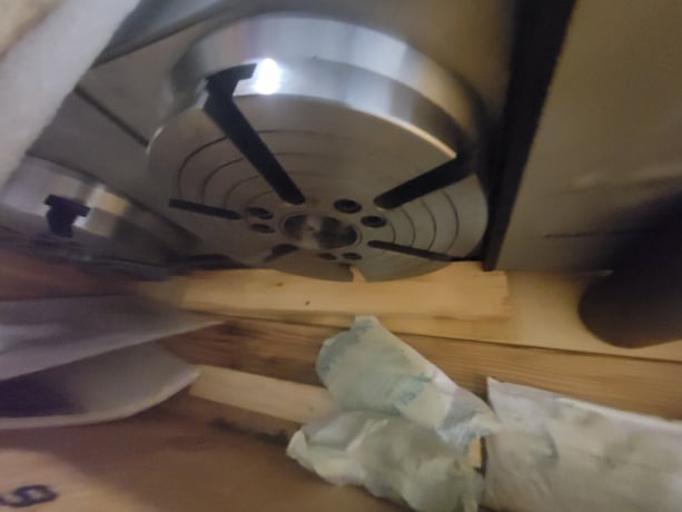8.3" Haas #HRT210-2, 4-Axis rotary table, 2007 - Image 3