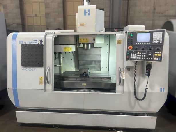 Hardinge, Bridgeport #VMC-1000P3, CNC vertical machining center, 40" X, 20" Y, 20" Z, 44" x20" tbl., #40 - Image 1