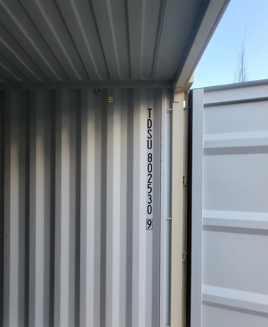 40' High cube double door container, #TDSU8025309, new / one trip - Image 4