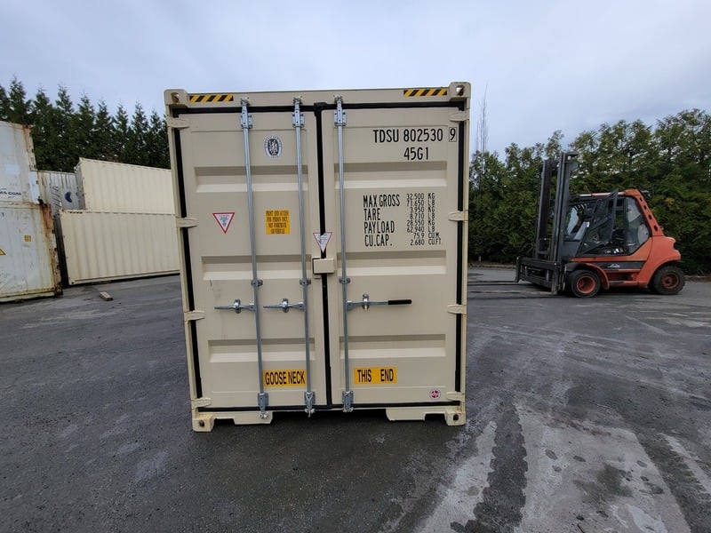 40' High cube double door container, #TDSU8025309, new / one trip - Image 8