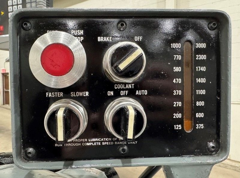 11" x 18" Hardinge #HLV-H, precision lathe, inch thread, taper, 5C collet, compound cross, 1993 - Image 5