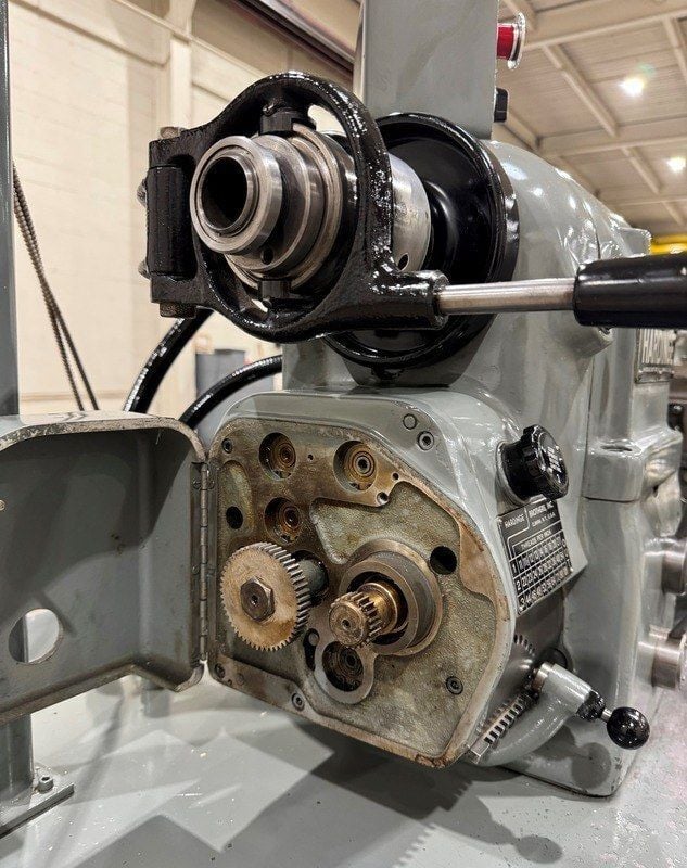 11" x 18" Hardinge #HLV-H, precision lathe, inch thread, taper, 5C collet, compound cross, 1993 - Image 8