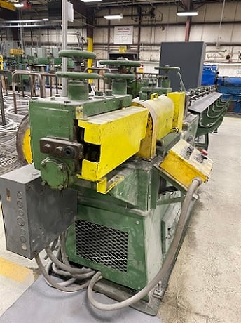 1/4" Lewis #4F, straight & cut machine with 12' rack, 200 FPM - Image 5