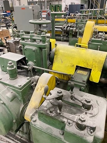 1/4" Lewis #4F, straight & cut machine with 12' rack, 200 FPM - Image 6