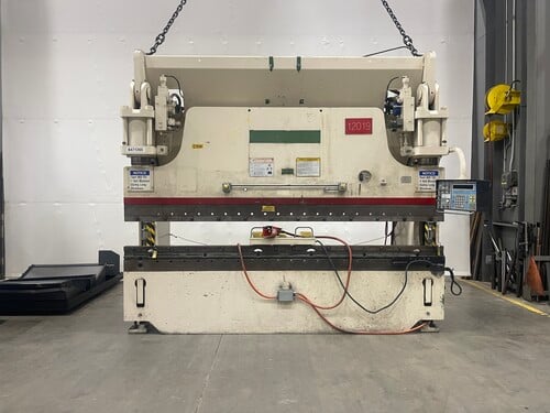 230 Ton, Cincinnati, press brake, 12' overall - Image 1