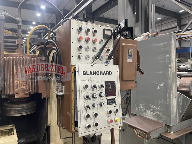 Blanchard #8AD-12, rotary grinder, 12" table diameter, 14" swing, 8" x 3" x 6-1/2" grinding wheel - Image 5
