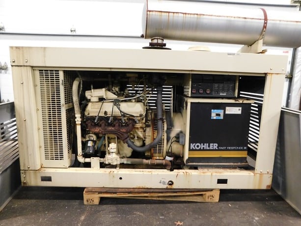 100 KW Kohler #100RZ272, Natural gas generator, 125 KVA, 480 Volts, 3 phase - Image 10