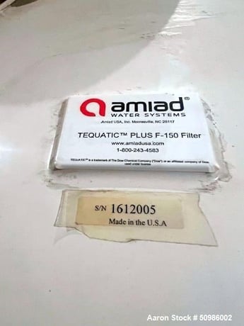 Tequatic Plus #F-150 Filter, B-Series Skid, 80-240 GPM flow rate, 100 psi max inlet pressure, 140° F max - Image 7