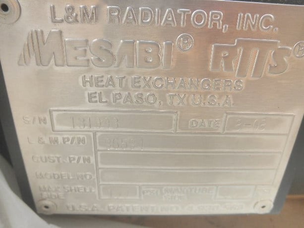 51 psi tube, Mesabi #96594, Shell & Tube Heat Exchanger, 2008 - Image 5