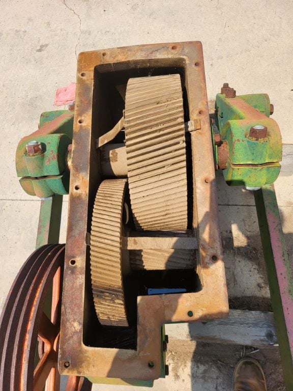 40 Cook, Pump Jack Gearbox w/bad intermediate gear - Image 5