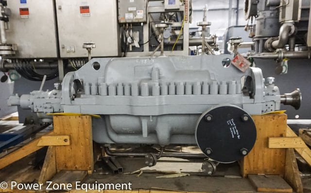 1800 GPM @ 2762' TDH, Flowserve #6x11-DMX-A, Centrifugal Pump, Horz., 7-stage, 11.19" imp., 8" suction, 6" - Image 2