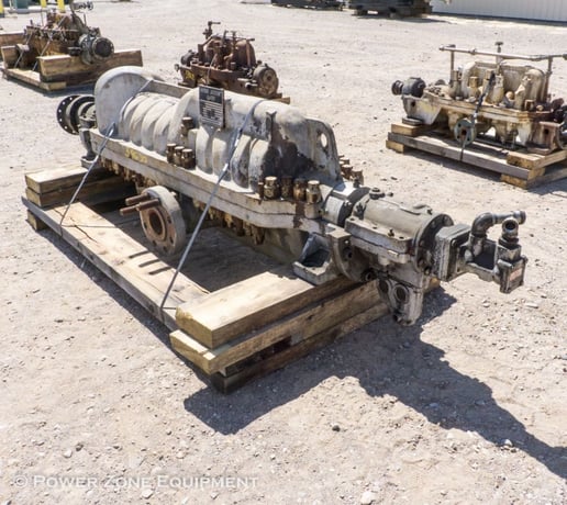 1190 GPM @ 3413' TDH, Byron-Jackson #4x6x9D-DVMX, Centrifugal Pump, Horz., 10-stage, 6" suction, 4" - Image 4