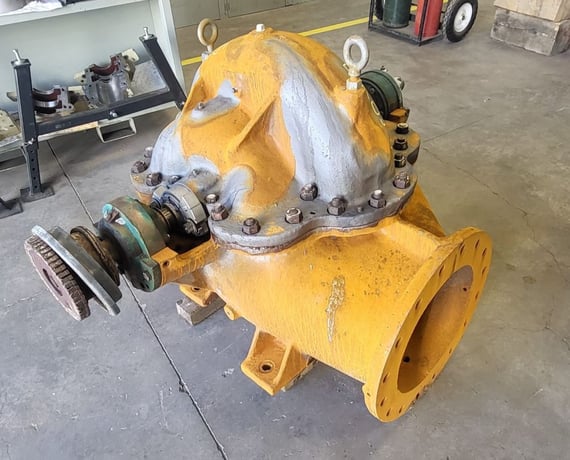 5000 GPM @ 140' TDH, Worthington #12LA-2, Centrifugal Pump, Horz., 1-stage, 14.7" imp., 16" suction, 12" - Image 2