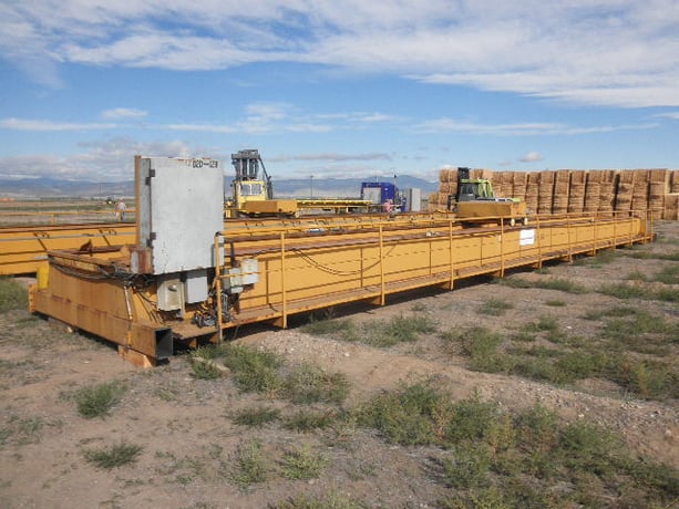 5 Ton, Kavertt, Overhead Bridge Crane, double span, top running, 52' work height, 32/10 FPM, 11/3.7 HP, 440 V - Image 3