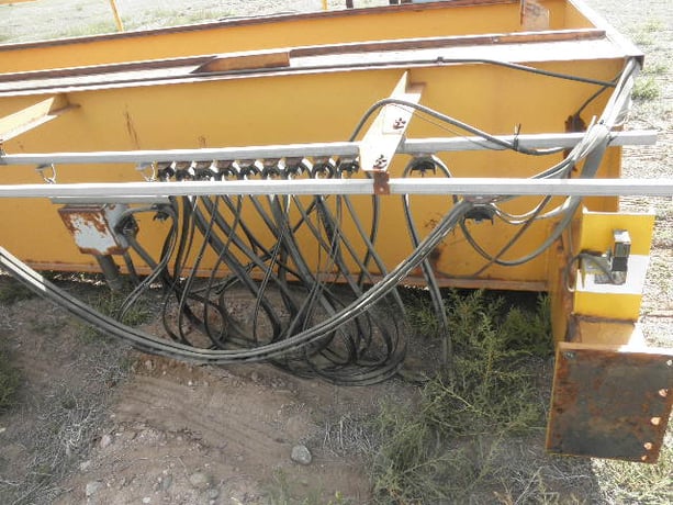 5 Ton, Kavertt, Overhead Bridge Crane, double span, top running, 52' work height, 32/10 FPM, 11/3.7 HP, 440 V - Image 6