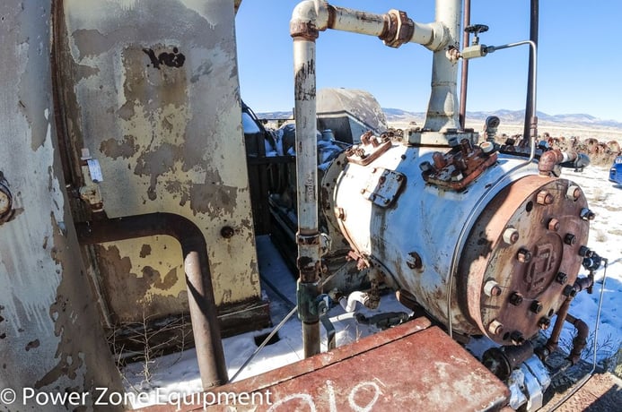 1500 psi Gardner Denver #RL-5DC, Reciprocating Compressor, w/suction scrubber, 11" stroke, 600 psi suction - Image 1