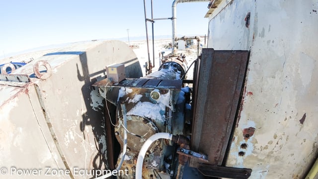 1500 psi Gardner Denver #RL-5DC, Reciprocating Compressor, w/suction scrubber, 11" stroke, 600 psi suction - Image 4