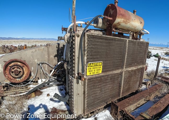 1500 psi Gardner Denver #RL-5DC, Reciprocating Compressor, w/suction scrubber, 11" stroke, 600 psi suction - Image 5