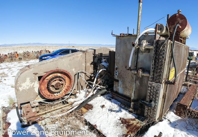 1500 psi Gardner Denver #RL-5DC, Reciprocating Compressor, w/suction scrubber, 11" stroke, 600 psi suction - Image 6