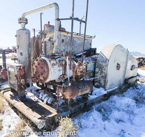 1500 psi Gardner Denver #RL-5DC, Reciprocating Compressor, w/suction scrubber, 11" stroke, 600 psi suction - Image 9
