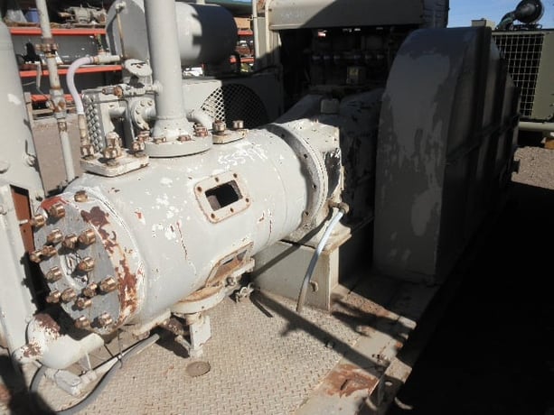 1200 psi Gardner Denver #RLC-1, Reciprocating Compressor, 1-stage, 4.5" cylinder, 145 HP - Image 4