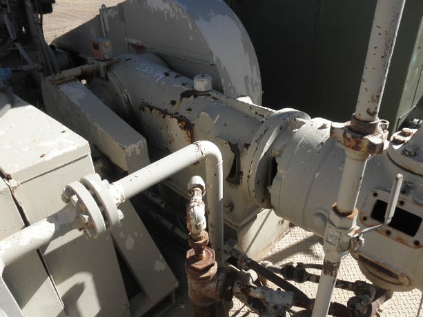 1200 psi Gardner Denver #RLC-1, Reciprocating Compressor, 1-stage, 4.5" cylinder, 145 HP - Image 6